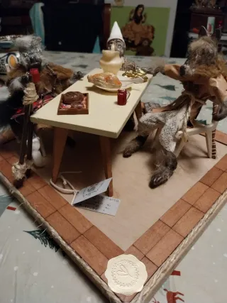 Scultura fatta a mano Pinocchio