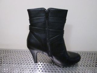 BOTINES CON TACON COLOR NEGRO Nº 39 ANNA FIELD