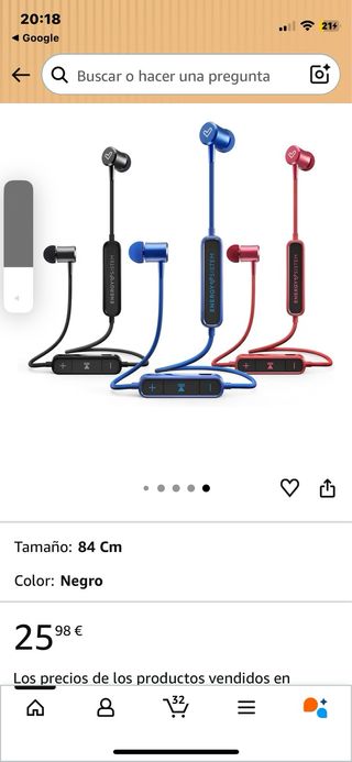 Auriculares Energy Sistem BT Urban 2 Indigo