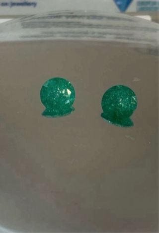 2 Esmeraldas Colombianas 1 Ct C/u