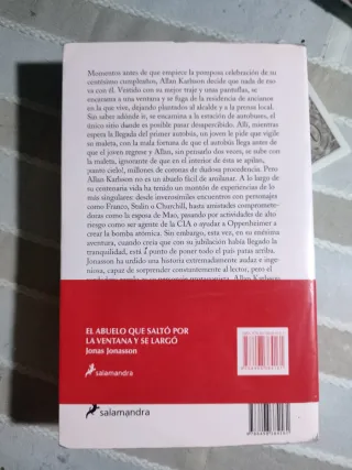 El abuelo que saltó por la ventana y se largó (...