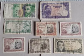 22 billet España y extranjero. Incluye 1000 ptas.
