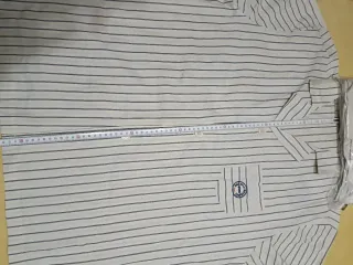 Pijama DIM Unisex Rayas Beige Talla M