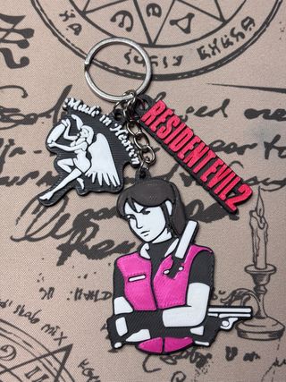 Llavero Claire Redfield RE2 1998