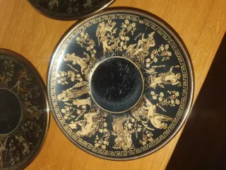 Set di 6 tazze da caffè antiche