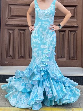 Traje de flamenca T34