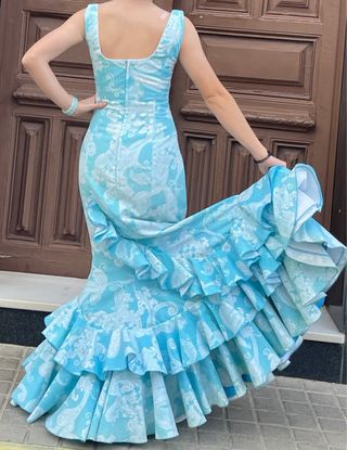 Traje de flamenca T34