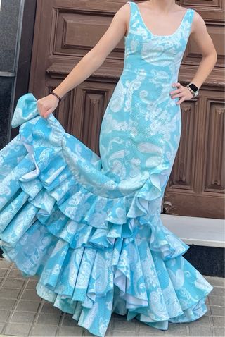 Traje de flamenca T34