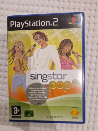 Lote 6 Juegos Singstar PS2 (Karaoke)