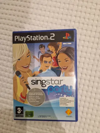 Lote 6 Juegos Singstar PS2 (Karaoke)