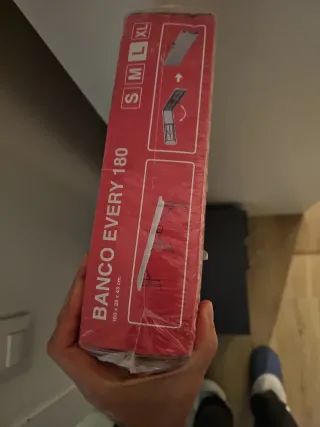 2 panche pieghevoli EVERY-180, 40€ per entrambe le panche