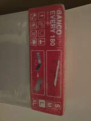 2 panche pieghevoli EVERY-180, 40€ per entrambe le panche