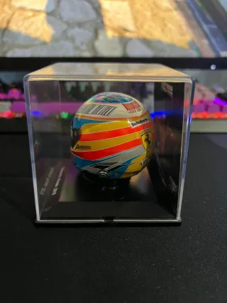 Casco Fernando Alonso 2010 Escala 1/5