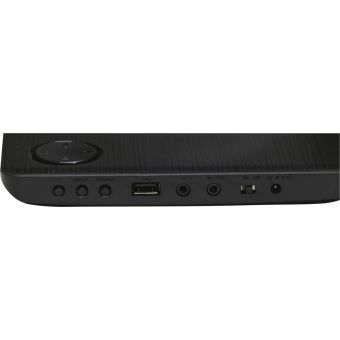 Reprodutor de DVD portátil DENVER MT-1083NB USB de 10,1 polegadas, preto