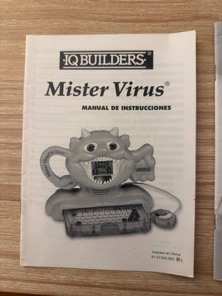 Ordenador infantil Mister Virus IQBUILDERS