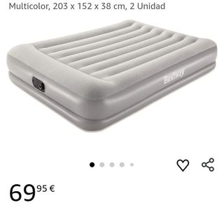 Cama inflable eléctrica para 2 personas