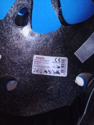 OXELO Patines extensibles, casco y protecciones