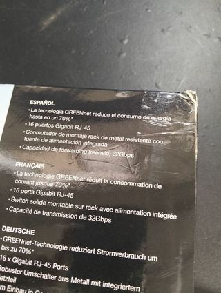 Switch Gigabit Trendnet TEG-S16G 16 puertos