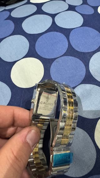 Reloj Cauny bicolor