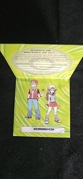 Pokemon Verde Foglia Game Boy Advance Completo