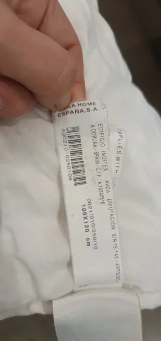 Relleno Nórdico Cuna Blanco