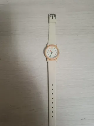 Reloj Casio LQ-15 Retro Minimalista Beige