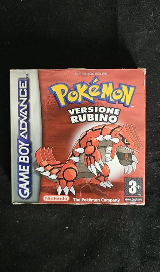 Pokemon Versione Rubino Ita Originale Nintendo GBA