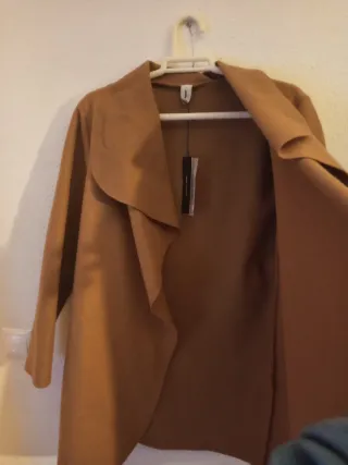 Abrigo Camel Talla Única