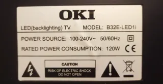 Televisión LED 32 OKI