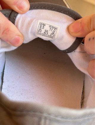 Zapatillas Vans Off the Wall Grises