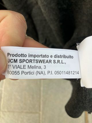 Maglione grigio scollo a V