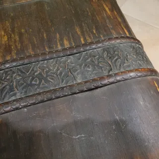 Baúl Vintage Madera y Metal