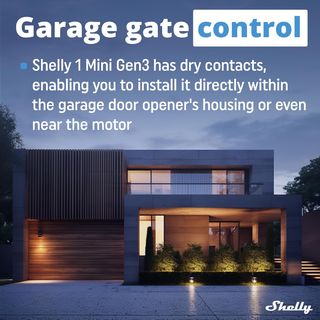 Shelly 1 Mini Gen3 – Relé Interruptor Wi-Fi, 1 Can