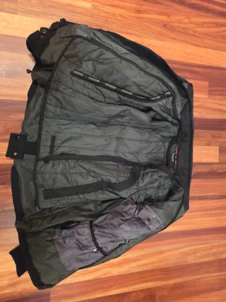 Chaqueta Moto Hebo Mujer Negra