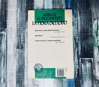 La Hora Del Lobo 1992 Robert McCammon