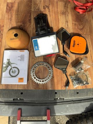 KTM 450 EXC 2014 Supermotard