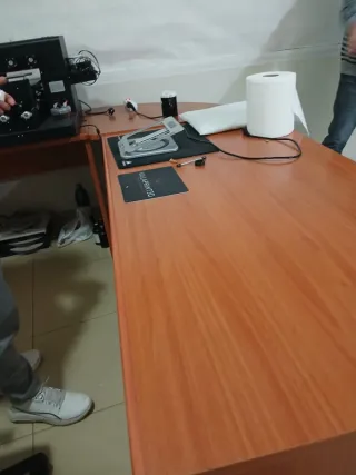 Escritorio de madera