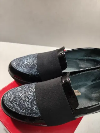 Zapatos de piel negros