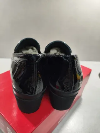 Zapatos de piel negros