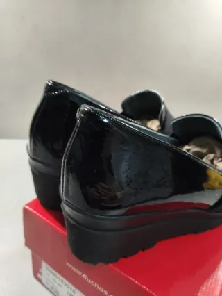 Zapatos de piel negros