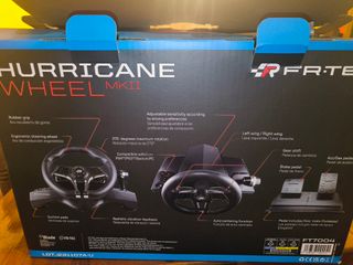 Volante FR-TEC Hurricane MKII PS4/PS3/Switch/PC