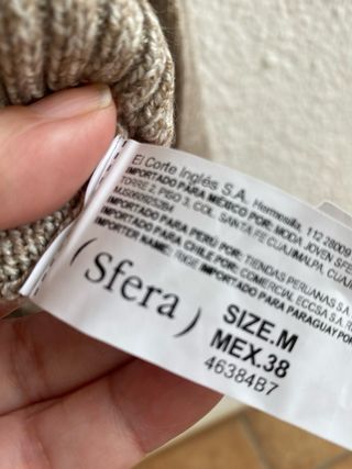 Jersey Sfera Men Beige Talla M