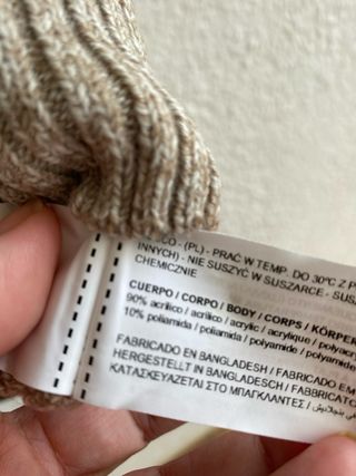 Jersey Sfera Men Beige Talla M