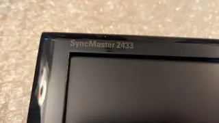 Monitor Samsung da 24 pollici