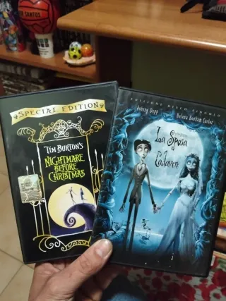 Lotto 2 DVD Tim Burton's Nightmare Before Christma
