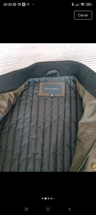 Trenca impermeable,  tres cuartos. Banana Republic