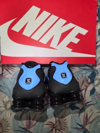 Nike Shox TL Black Court Blue 40.5 Nuove