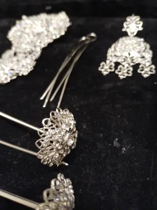 Aderezo fallero DALILA plata