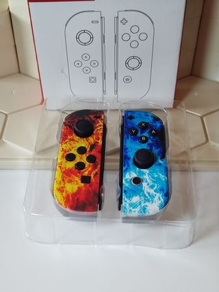Mando Joy-Con Nintendo Switch Fuego y Hielo