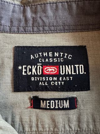 Camisa gris hombre talla M